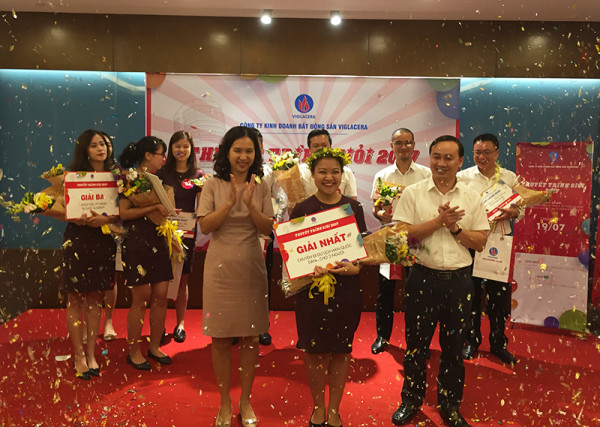 Công ty Kinh doanh Bất động sản Viglacera tổ chức Cuộc thi Thuyết trình giỏi 2017